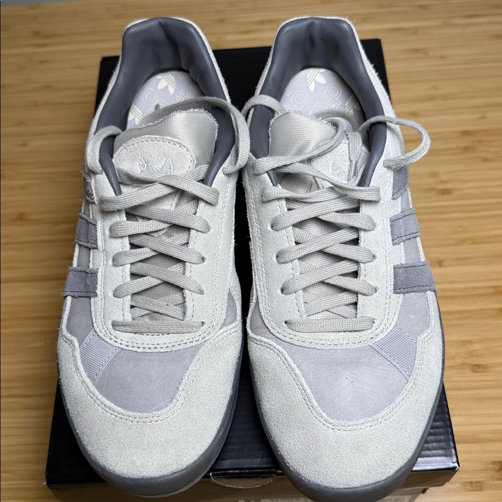Adidas Aloha Super Gray Suede Sneakers